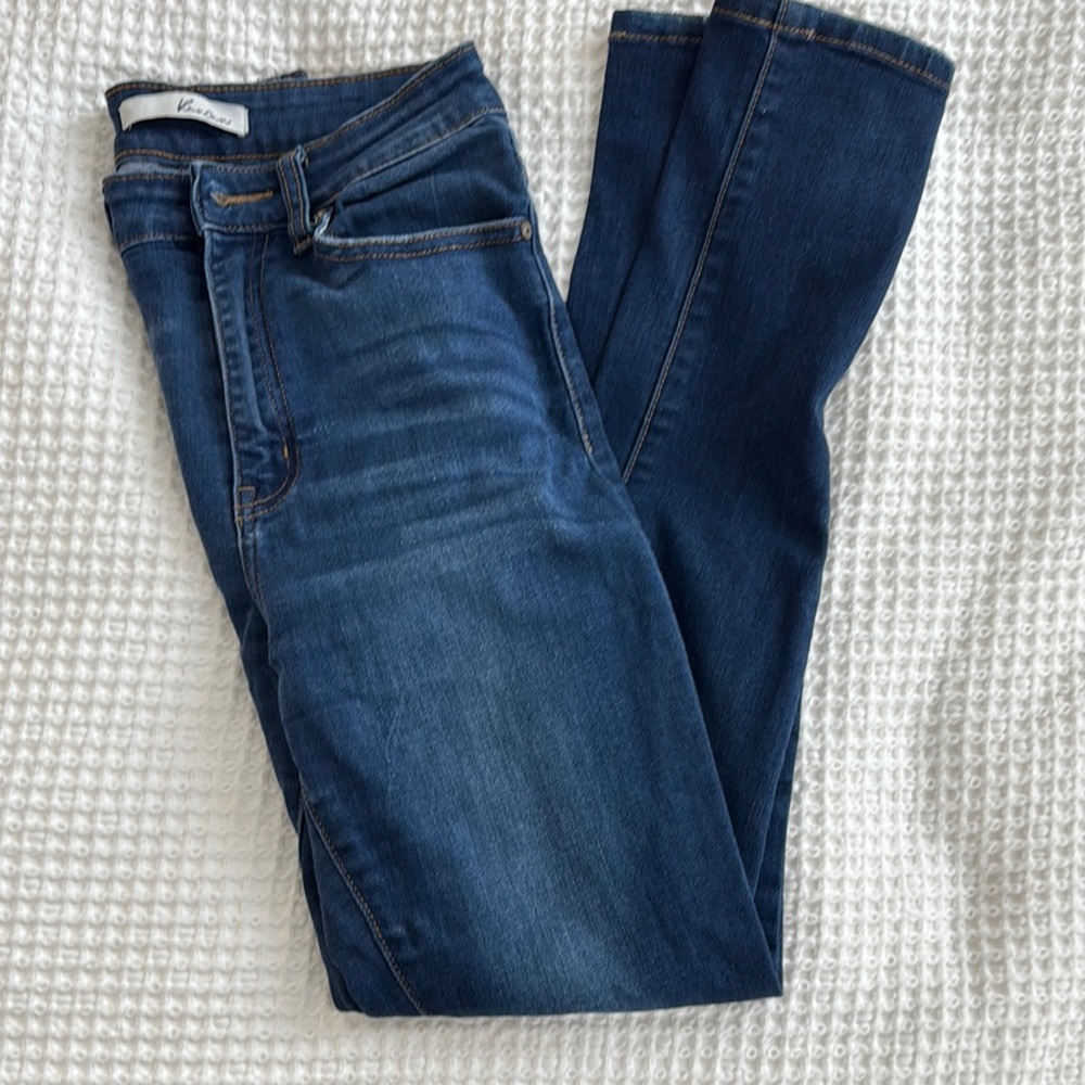 KanCan Dark Blue Straight Leg Jeans